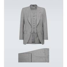 Tom Ford Dyllan wool and silk three-piece suit - grey - EU 48