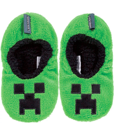 Minecraft Creeper hjemmesko til børn (31-38) 37/38.
