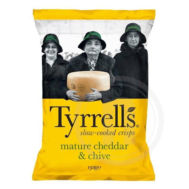 Chips m. cheddar og purløg