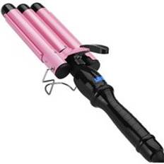 Locktång keramik trippelfat hårstyler hair waver stylingverktyg 110-220v hårrullare elektrisk curling
