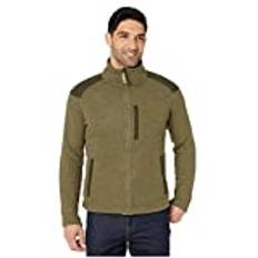 Fjallraven herr Buck Fleece M sweatshirt Laurel Green-deep Forest XS