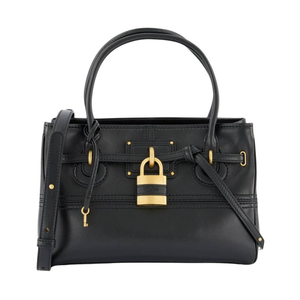 Chloé Paddington Bag - Tasker - Dame - Sort - ONE SIZE - Bomuld