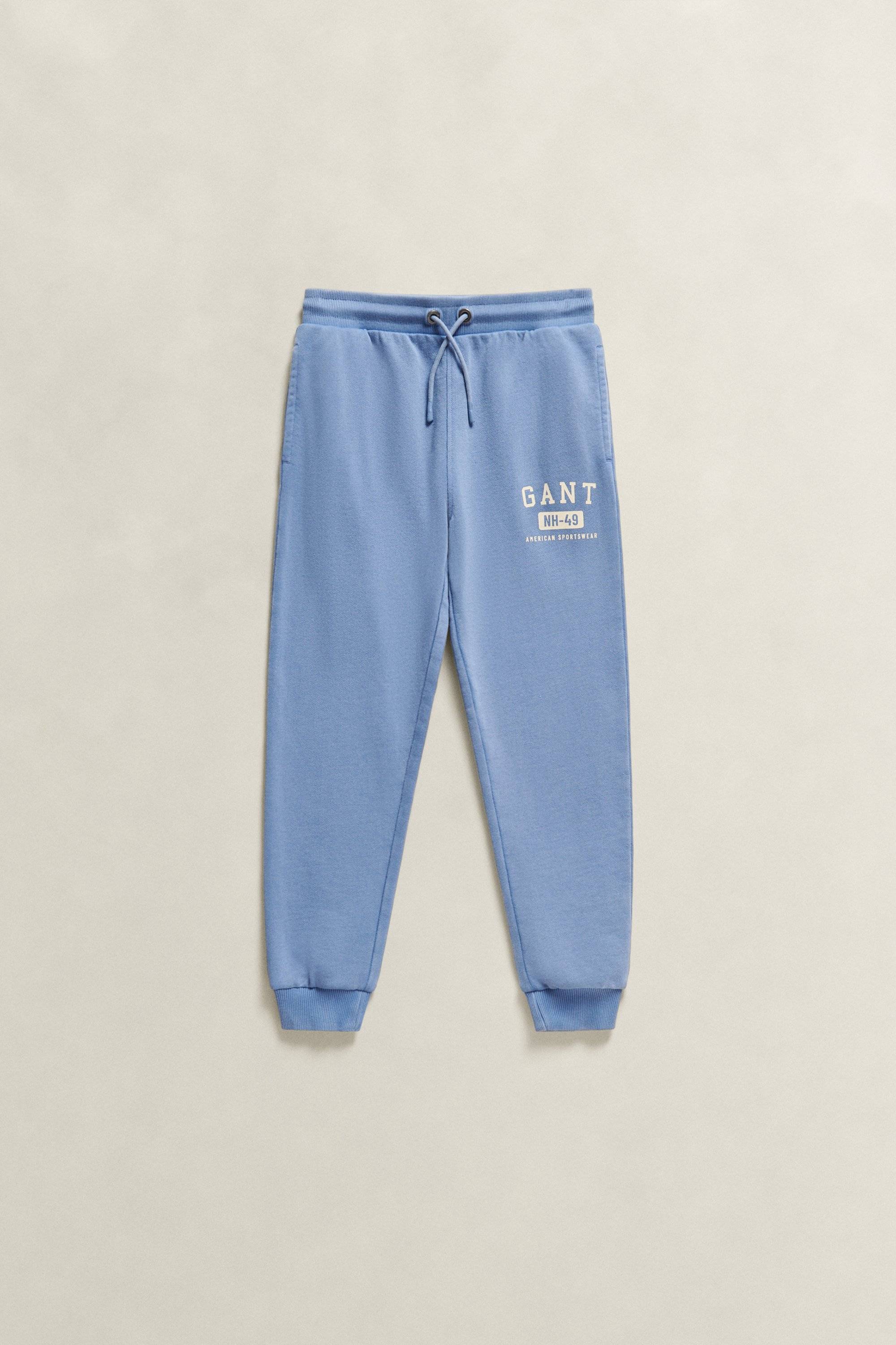 GANT Tonåring Teen Boys tvättade sweatpants (170) FADED DENIM
