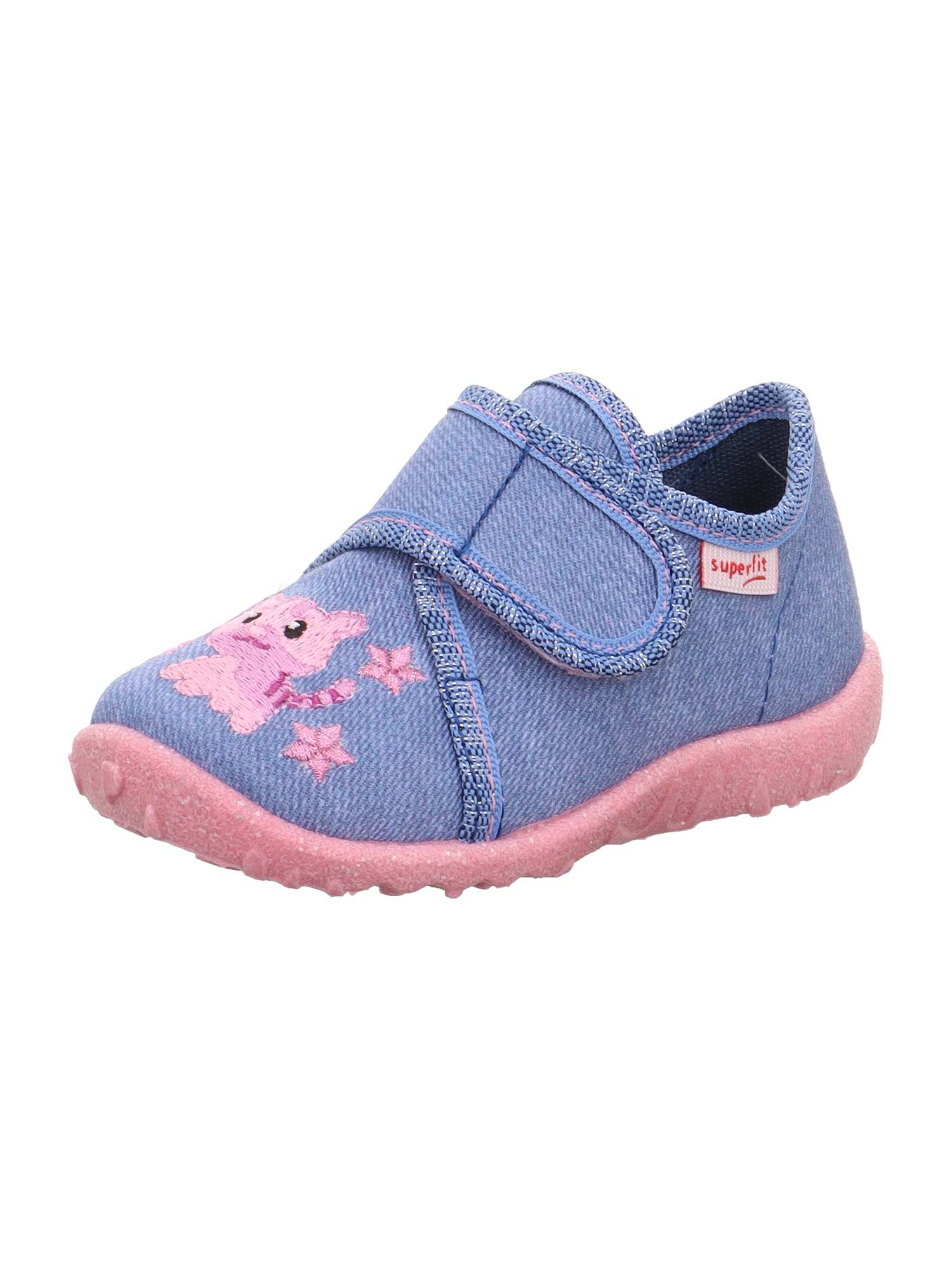 SUPERFIT Innesko 'SPOTTY' ljuslila / rosa / ljusrosa