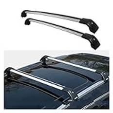 Takräcke För HR-V För HRV För X-RV För Vezel Flush Rails 2015-2021 SUV Aluminiumlegering Sidostänger Cross Rails Takräcke Bagage Takräcke Bilar(A)