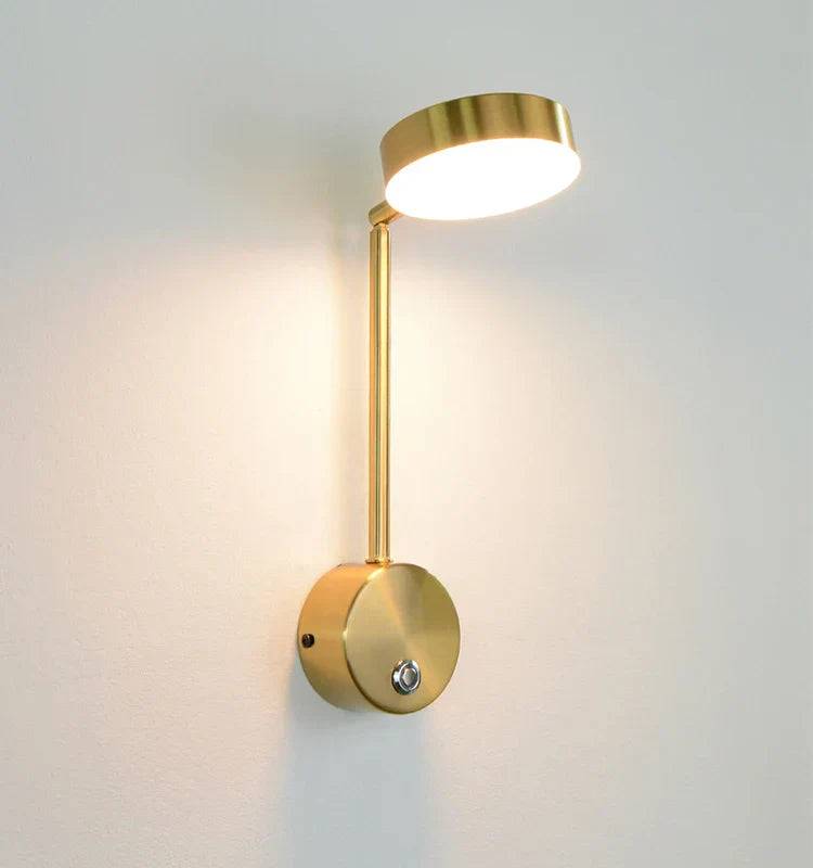 BrightLume – Stilig Dimbar LED Vägglampa - Kall Vit 6000K