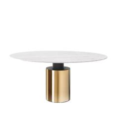 Acerbis Design Creso Spisebord Arabesque Brass Ø160