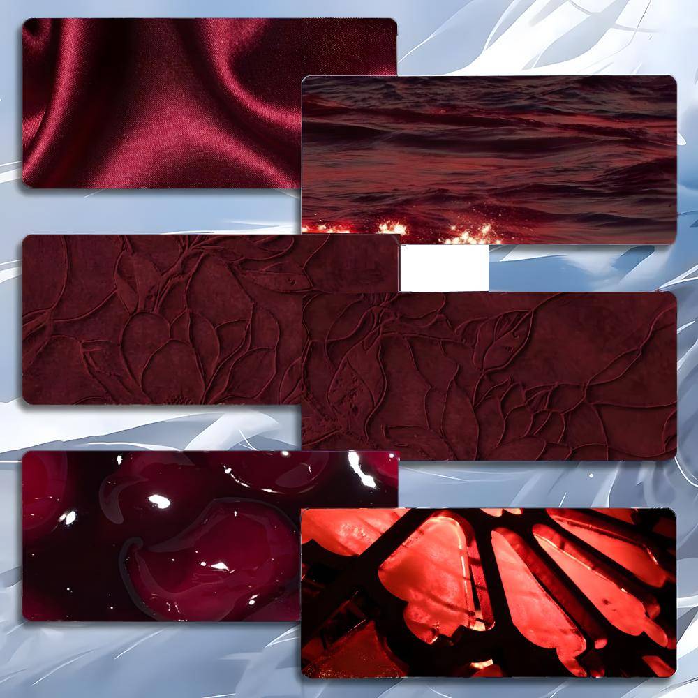 Retro Burgundy-s Mouse Pad Mousepad Large Gaming LockEdge Thickened PC Table Desk Mat