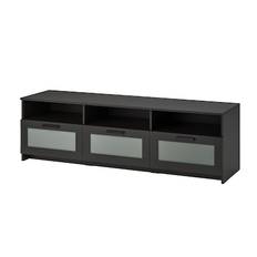 IKEA - BRIMNES tv-bord, sort, 180x41x53 cm