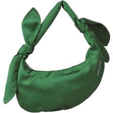 Stine Goya 2314 Knotted Satchel, Satin Satchel Dam Stl. - Axelremsväskor Från Magasin - Dark Green (One size)