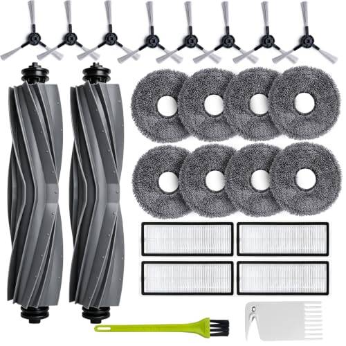 L10s Pro Gen3 tillbehör för Dreame L10s Pro Gen 2/L10 Prime/L10s Plus/L10s Ultra reservdelar tillbehörssats för Xiaomi X20 Plus/X20+ 2 huvudborste 8 sidoborste