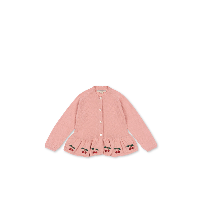 Konges Sløjd - Cypres Cardigan Gots - Rosette - 4Y