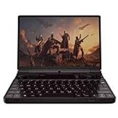 GPD WIN MAX 2 2024 bärbar spel-PC med AMD Ryzen 7 8840U, Radeon 780M GPU, 32 GB RAM, 2 TB SSD, OcuLink, 10,1" IPS-skärm, spelkontroller, tangentbord och styrplatta.