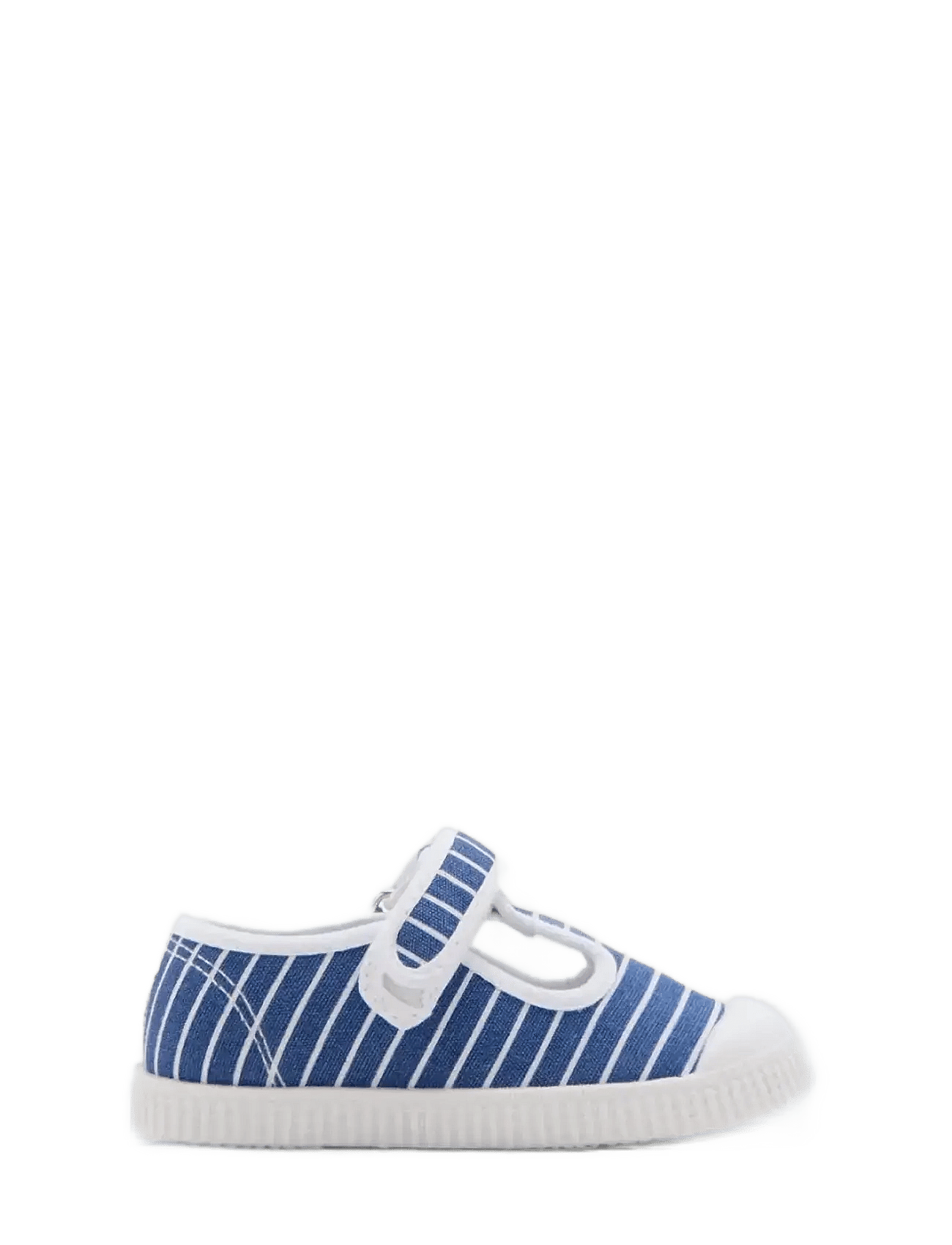 MANGO Velcro Stripe Sneakers | Blue | 23