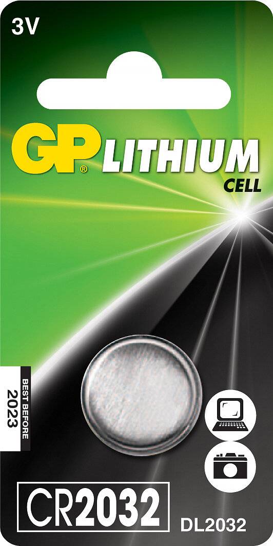 GP Batterier Knappcell CR2032