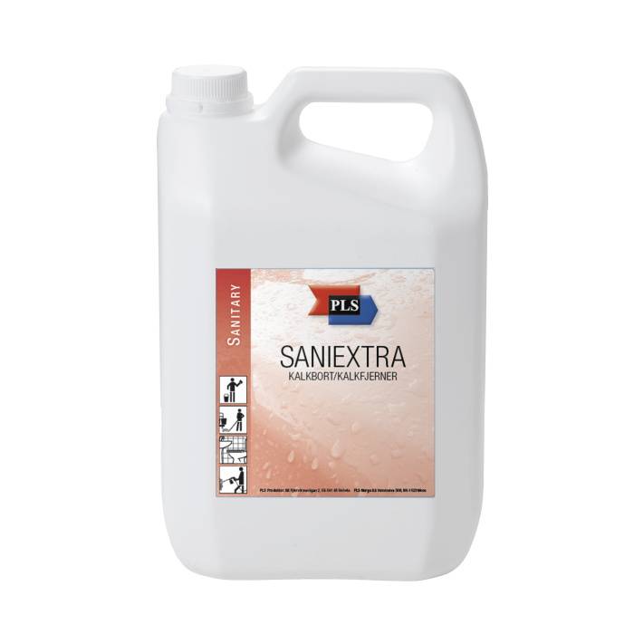 Kalkborttagning PLS Saniextra, syrabaserad, 5 L