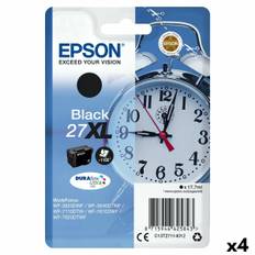 Epson WF-3000/7000 Original blækpatron - Nº27XL sort (4 pakke)