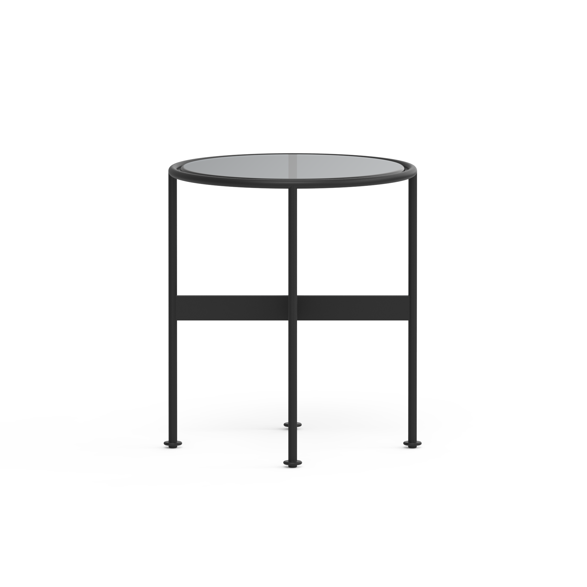 DK3 Baia Side Table Ø 35 x H 47 cm Sort pulverlakeret stål - Jacobsen Plus