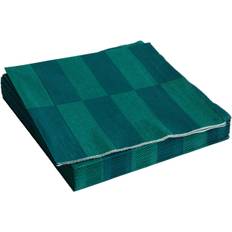 Hay Pattern Napkinsset of 20 Dinner-green and Dark Green Green And Dark Green - Bolig hos Magasin