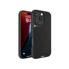 Mous Limitless 6.0 Skal för iPhone 16 Pro Max, MagSafe-kompatibelt fodral, stötsäkert mobilskal, svart läder