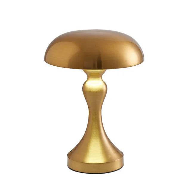 Elegant Ljus för Läsning - Trådlös Uppladdningsbar LED Lampa - Guld / B