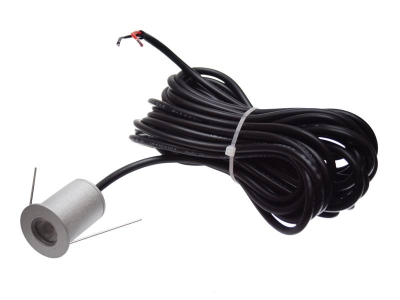 1W Cree Stjernespot, 3000K - Spot, 10 m kabel