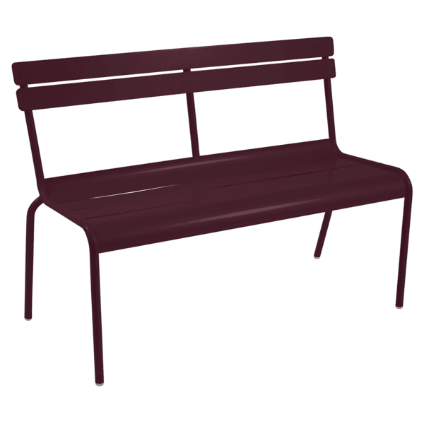 Luxembourg 2/3 Seater Bench with Backrest | Havebænk.