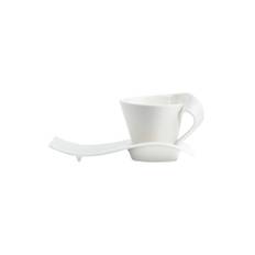 Café au lait-kopp med fat Villeroy & Boch NewWave, 400 ml