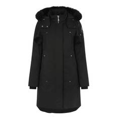 MOOSE KNUCKLES WOMENS STIRLING PARKA Size: L, colour: BLACK