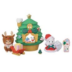 Sylvanian Families Seasonal [Baby Santa's Christmas Tree House] SE-214 ST Mark Certification For Ages 3 and Up Toy Doll House Sylvanian Families EPOCH