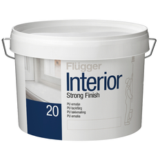 Flügger Interior Strong Finish 20 Råhvid/Offwhite/S0500-N 0.75 L