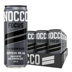 NOCCO BCAA Ramonade Sukkerfri 24 x 330 ml