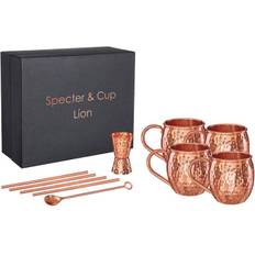 Specter & Cup Specter & Cup - Lion - Mule Mug Set 500ml - Sæt af 4