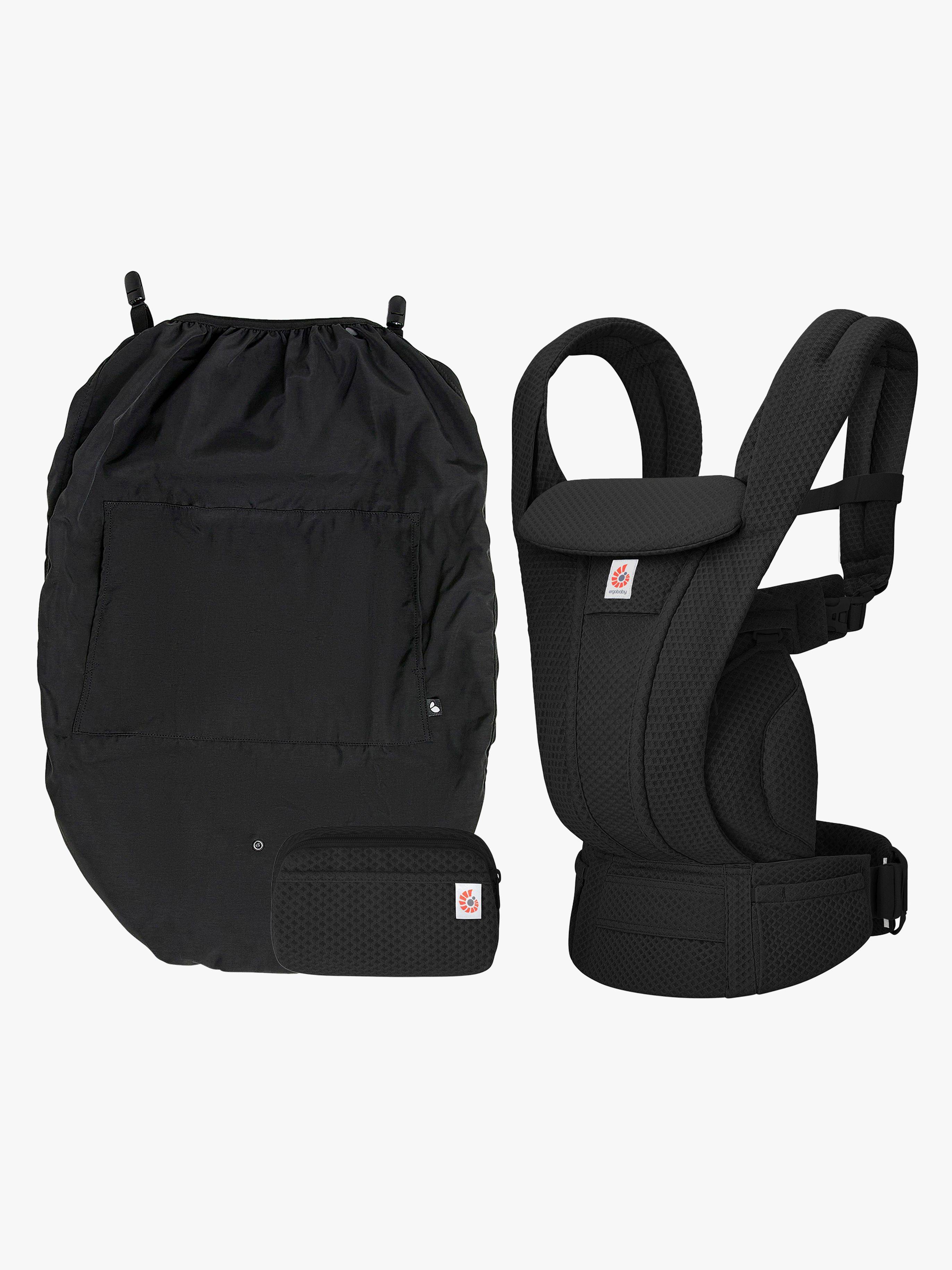 Ergobaby Omni DeluxeBärseleMeshinkl.Regnskydd,Onyx Black