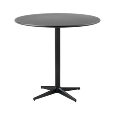 Drop cafébord lavagrå Ø80 cm - Mörkgrå