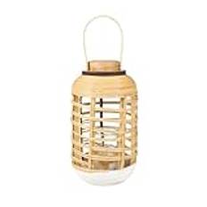 NATURAL LIVING Alexa ROTIN-lykta med glasbult D20 X H49CM