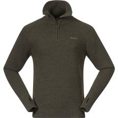 Bergans Ulriken Jumper Men Dark Green Mud (XXL)