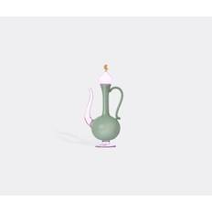 Ichendorf Milano Serving And Trays - 'Sogni D’Oriente' jug, pink and green in Multicolor borosilicate glass