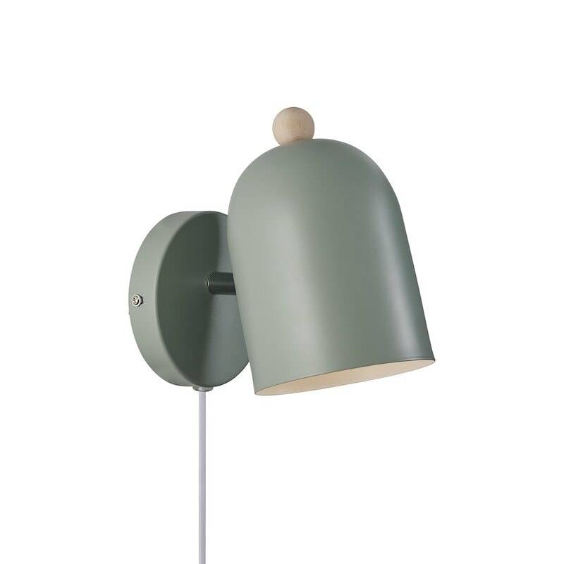 Nordlux Gaston vägglampa dustygreen