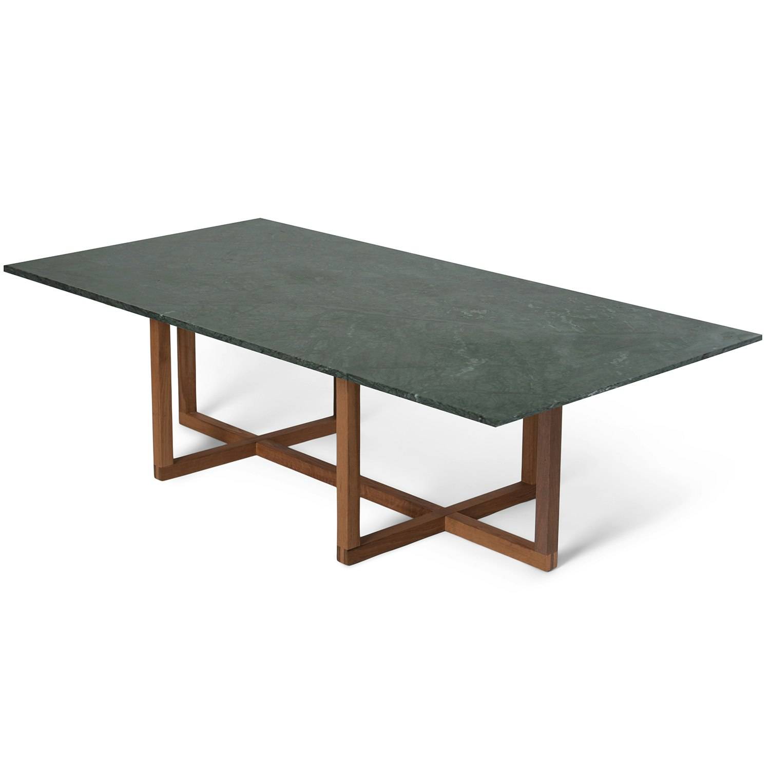 Ox Denmarq Ninety Soffbord 120x60x40 Cm Smoked Oak/green Indio - Soffbord Marmor Grön - OX40638-23