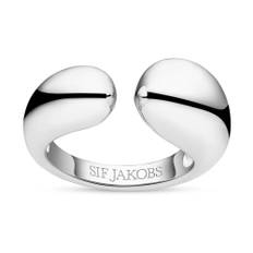 Sif Jakobs Jewellery, Accessories , Dame, Grå, 58 MM, Enkel Dråbe Ring