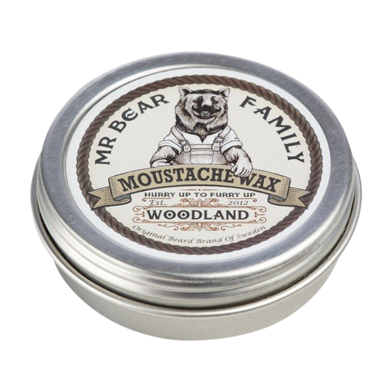 Mr. Bear Family Moustache Wax Woodland (30 ml)