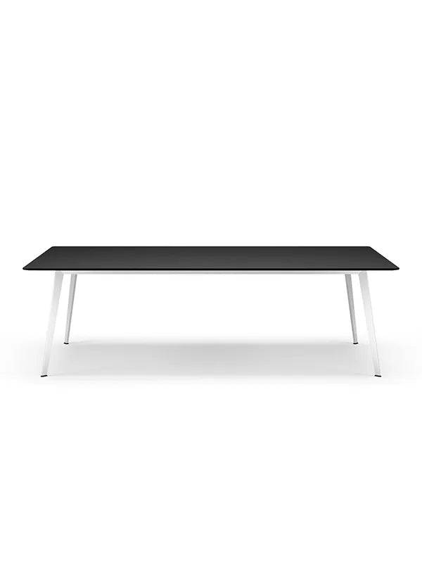 JW2510 bord fra Montana Black oak (finér eg) / Snow (lakeret) - Jacobsen Plus
