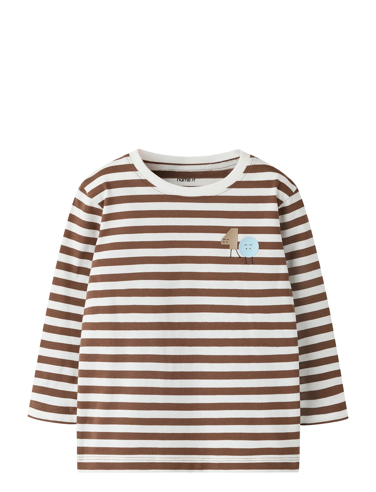 NAME IT Nmmolico Ls Nreg Top | Brown | 116