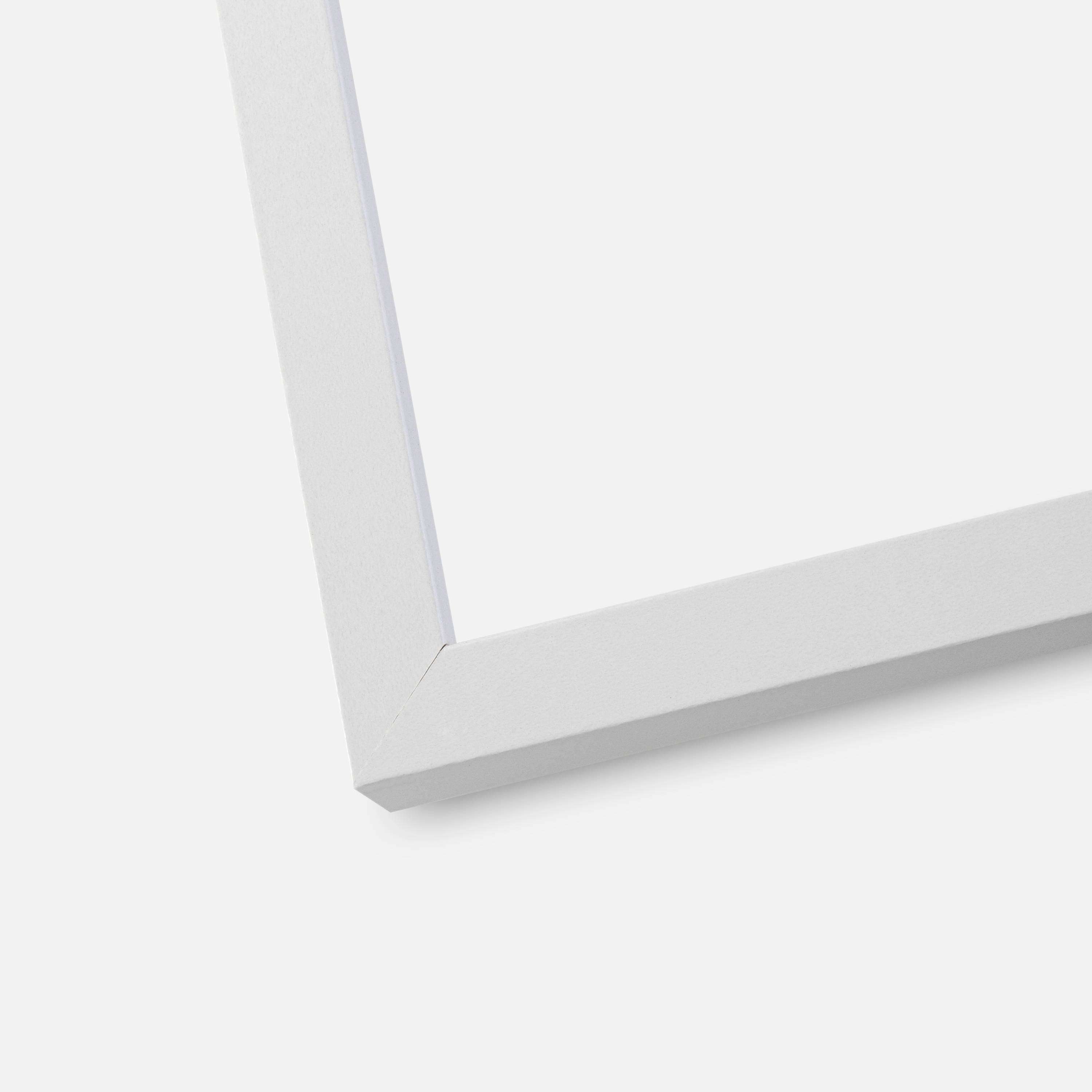 Ram Trendy Glas Vit 30x40 cm - Passepartout Vit 21x30 cm