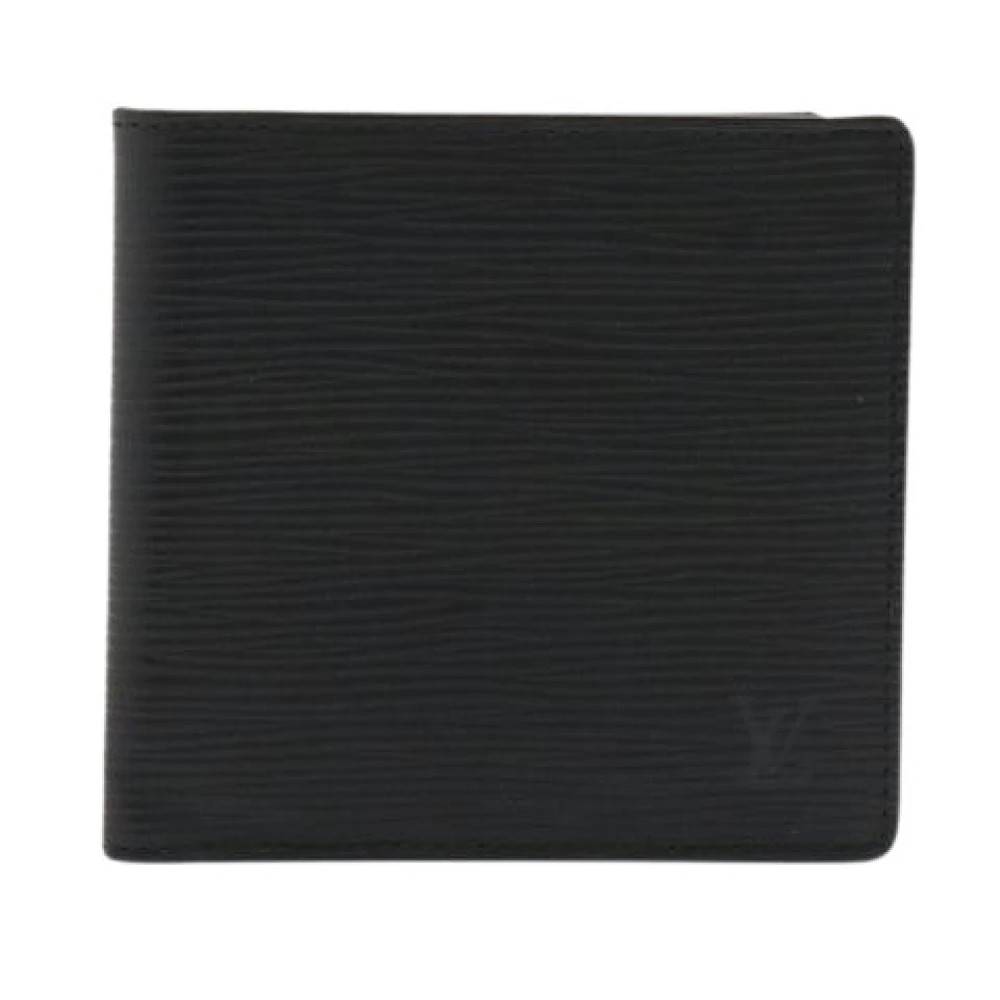 Louis Vuitton Vintage Pre-owned Epi Læder Kort Pung - Vintage - Herre - Sort - ONE SIZE - Læder