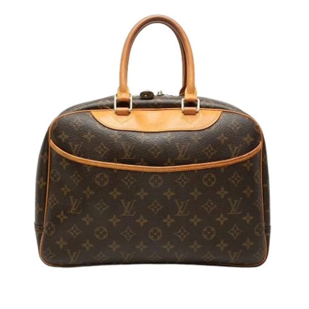 Louis Vuitton Vintage Pre-owned Deauville - Vintage - Dame - Brun - ONE SIZE - Læder
