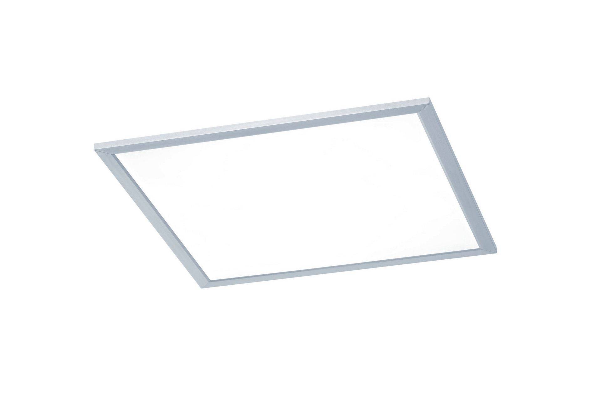 Trio Lighting Phoenix LED Plafond 45X45cm borstad stål - Borstad stål/Vit Plafond
