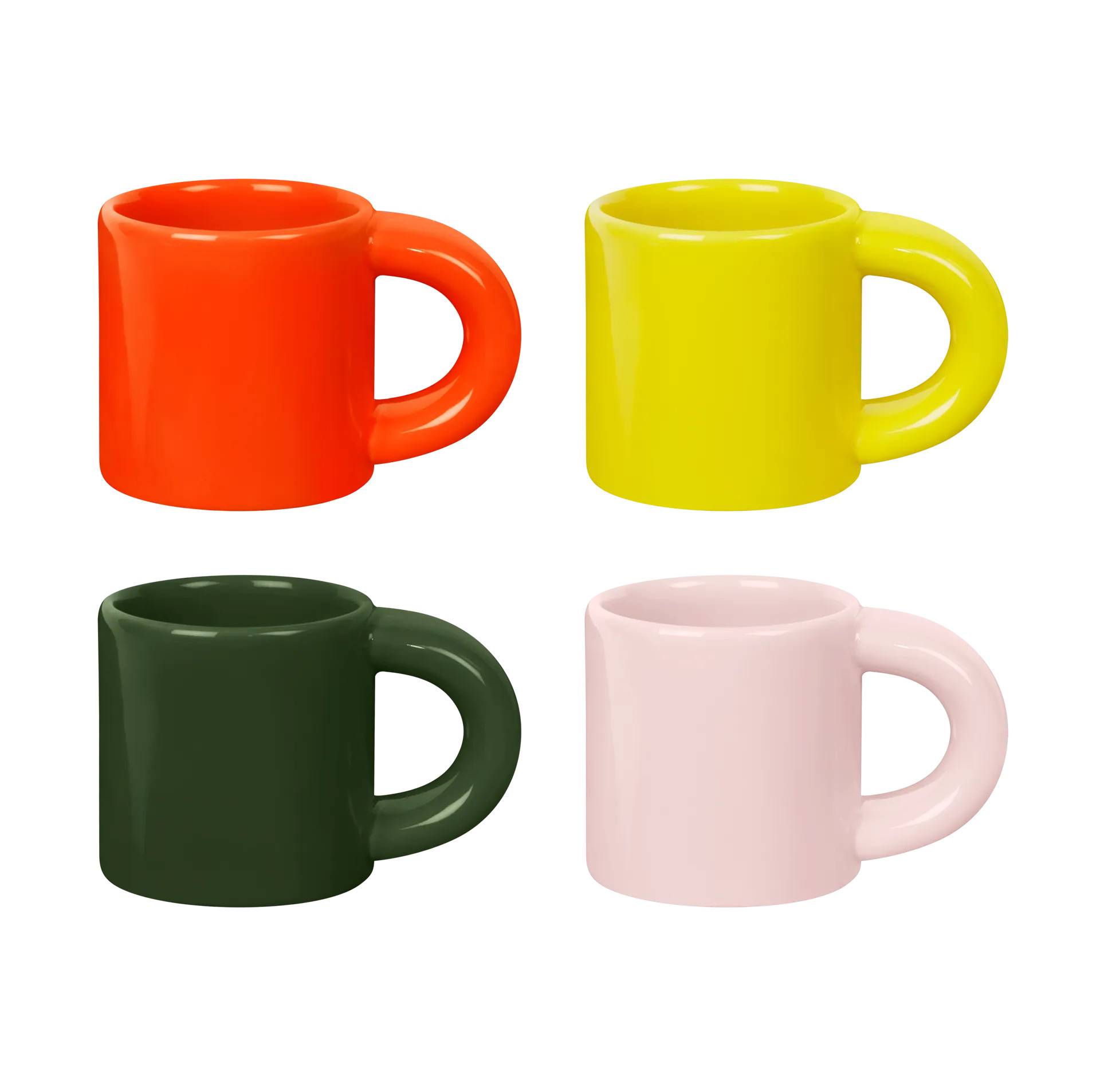 Hem Bronto espressokopp 10 cl 4-pack Multi