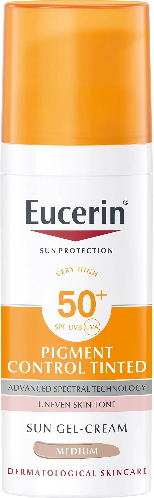 Eucerin Pigment Control Tinted Sun Gel-Cream SPF 50+, 50ml